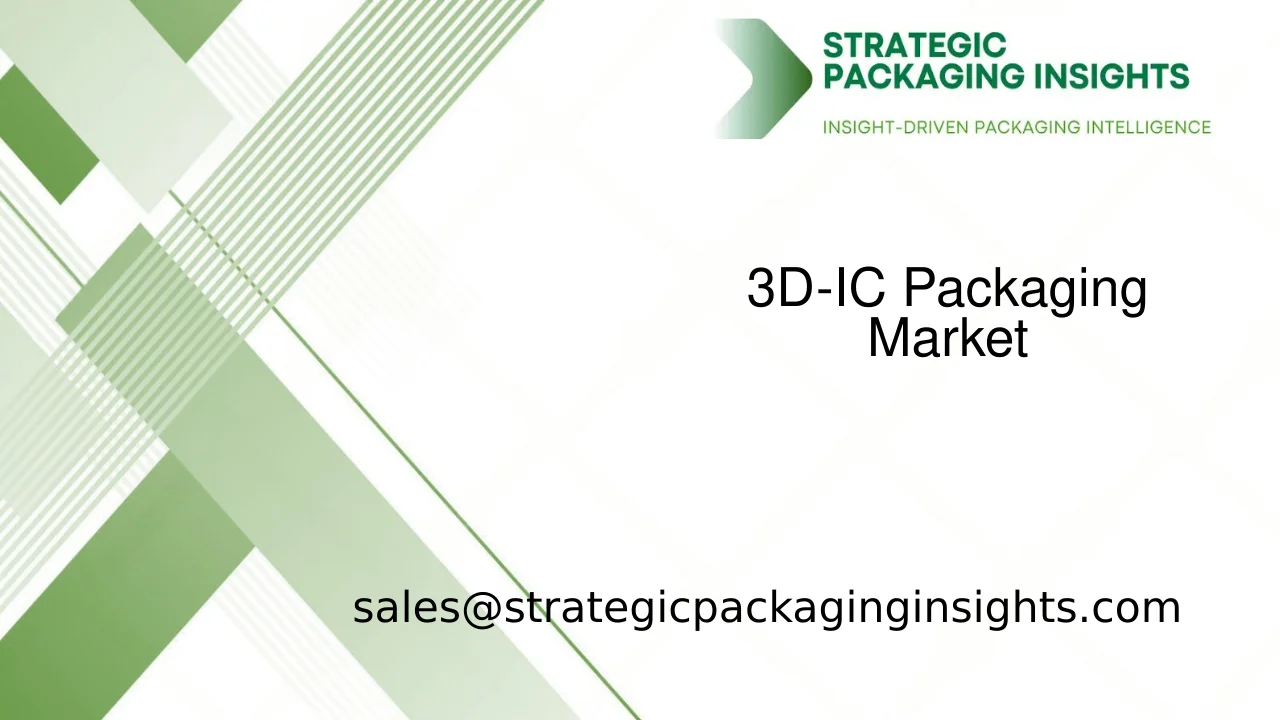 3D-IC Packaging Market Size, Future Growth and Forecast 2033