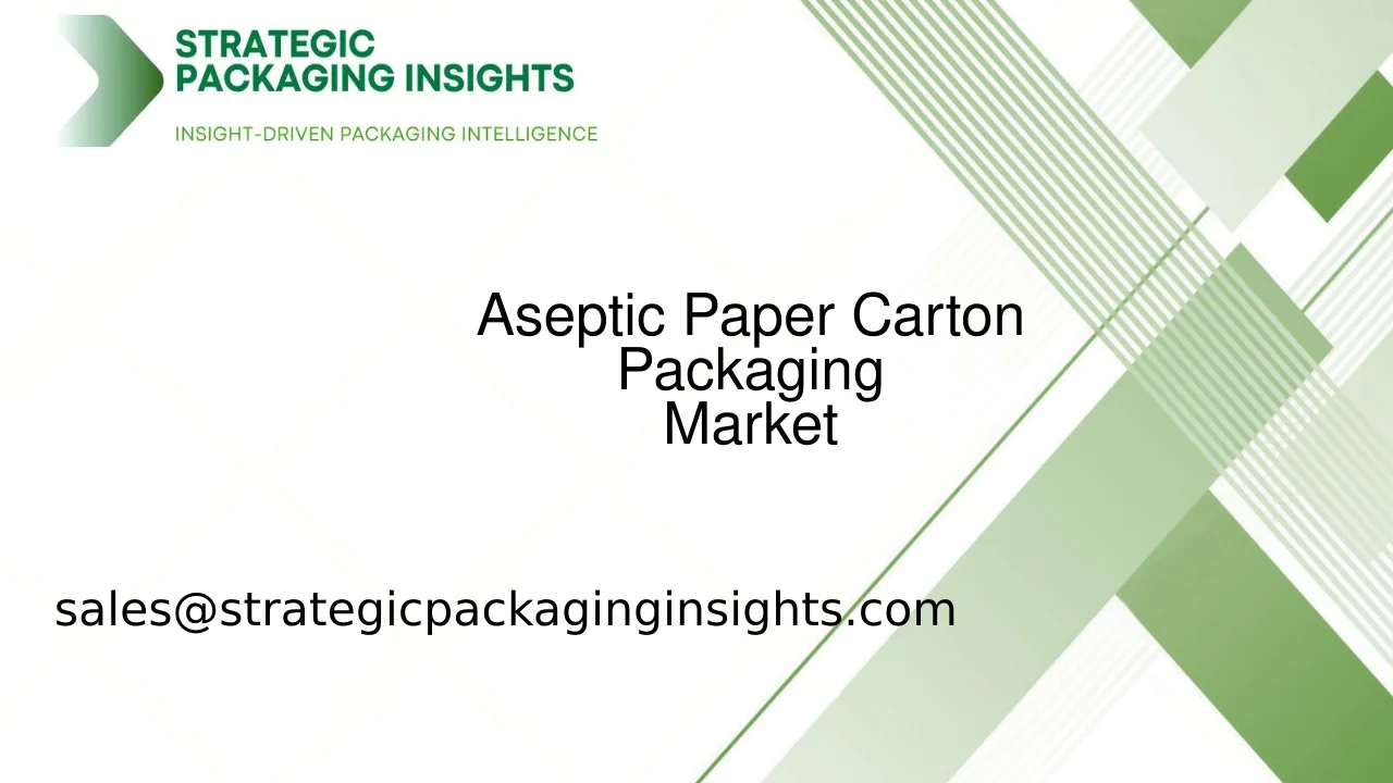 Aseptic Paper Carton Packaging Market Size, Future Growth and Forecast 2033
