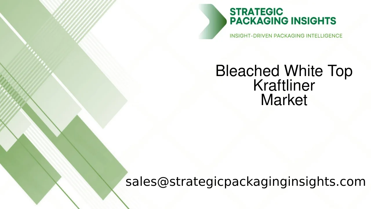 Bleached White Top Kraftliner Market Size, Future Growth and Forecast 2033