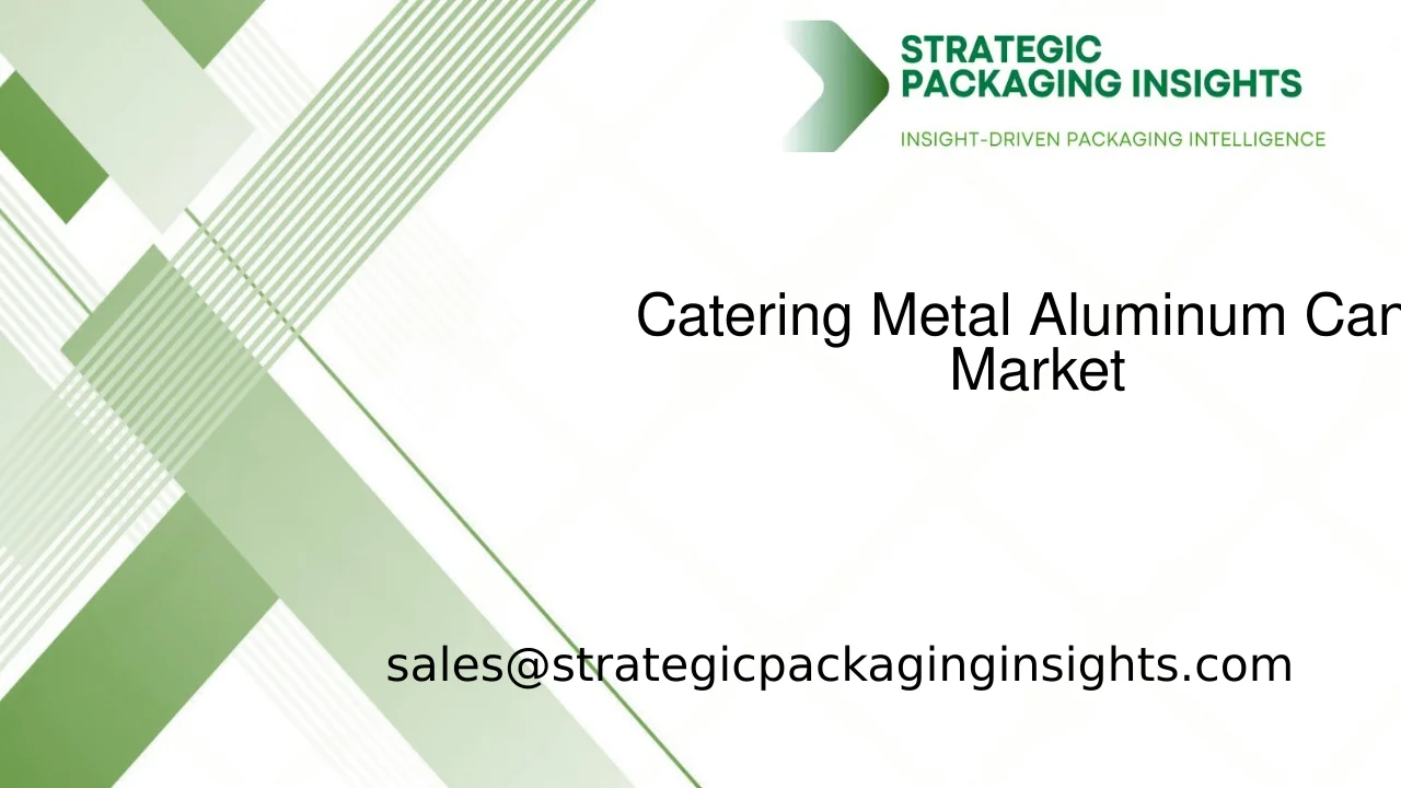 Catering Metal Aluminum Cans Market Size, Future Growth and Forecast 2033