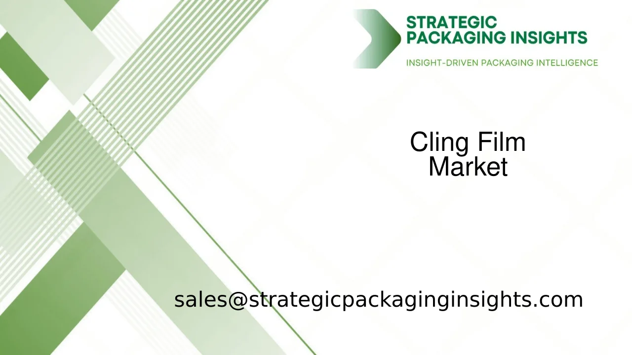 Cling Film Market Size, Future Growth and Forecast 2033