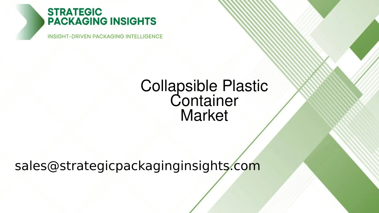 Collapsible Plastic Container Market Size, Future Growth and Forecast 2033