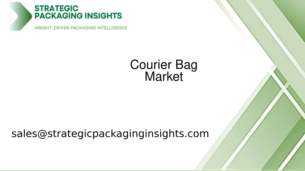 Courier Bag Market Size, Future Growth and Forecast 2033