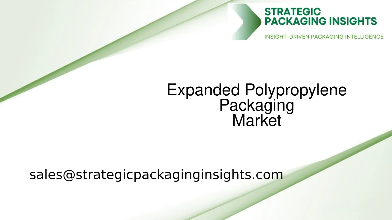 Expanded Polypropylene Packaging Market Size, Future Growth and Forecast 2033