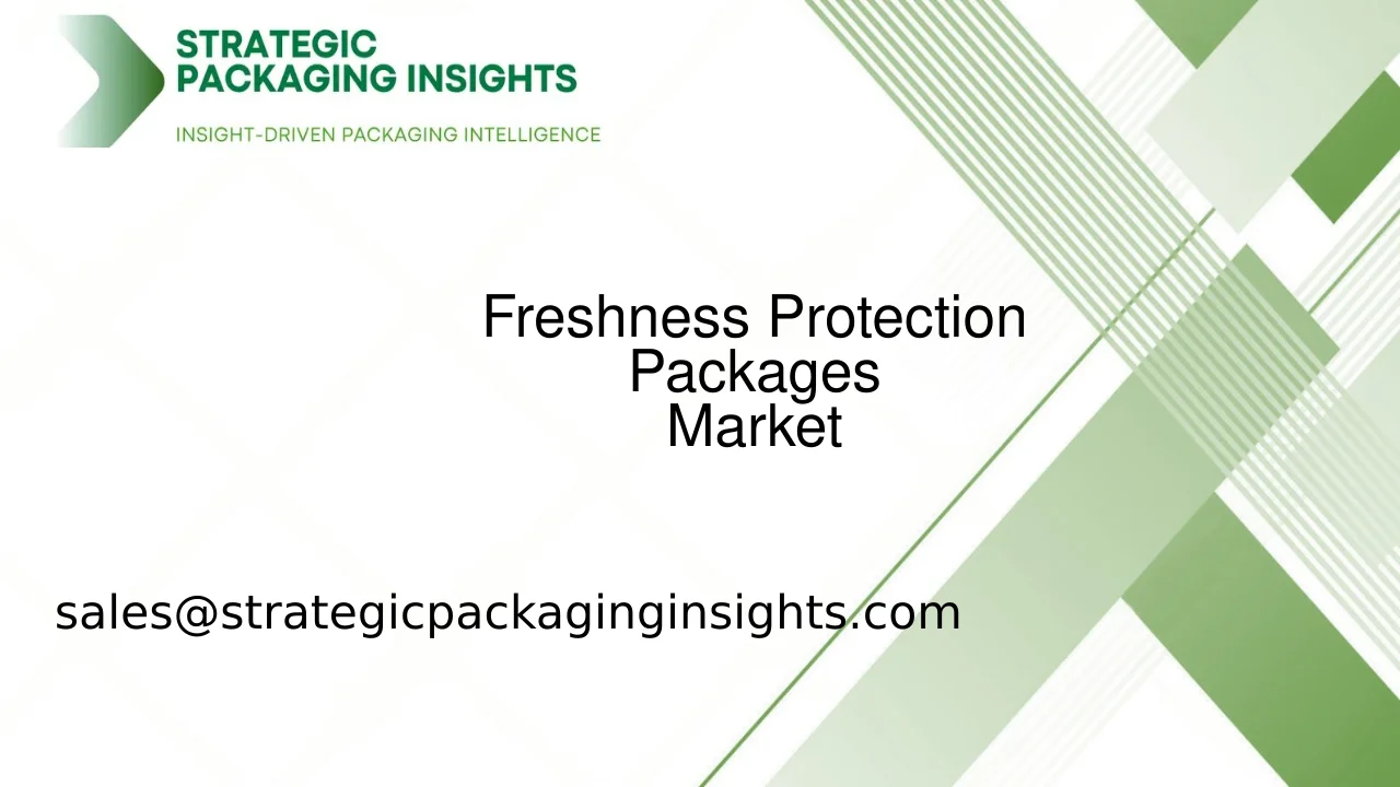 Freshness Protection Packages Market Size, Future Growth and Forecast 2033