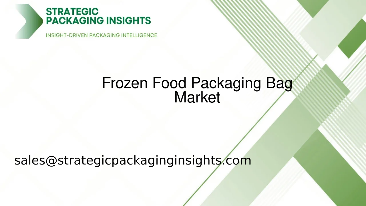 Frozen Food Packaging Bag Market Size, Future Growth and Forecast 2033