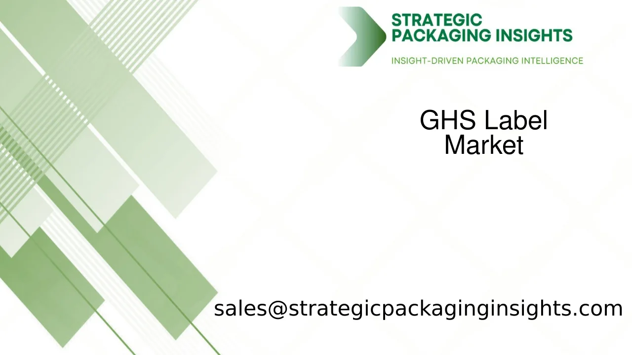 GHS Label Market Size, Future Growth and Forecast 2033