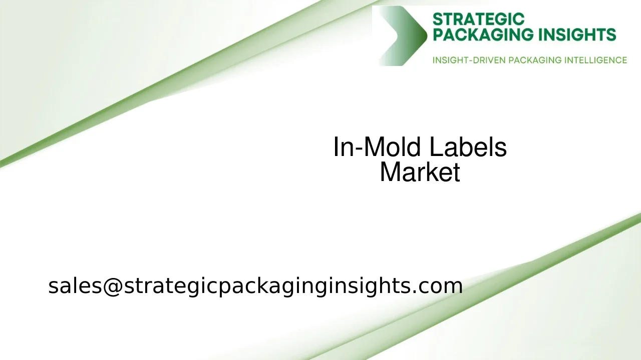 In-Mold Labels Market Size, Future Growth and Forecast 2033