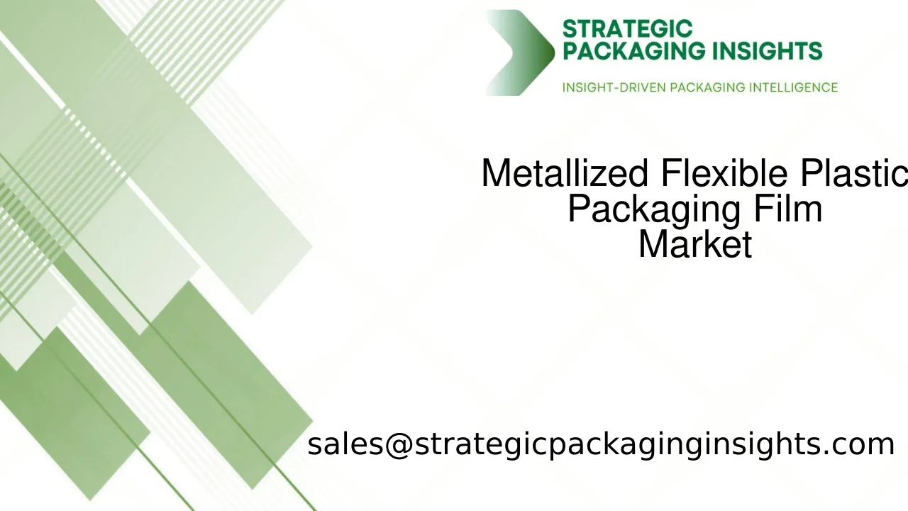 Metallized Flexible Plastic Packaging Film Market Size, Future Growth and Forecast 2033