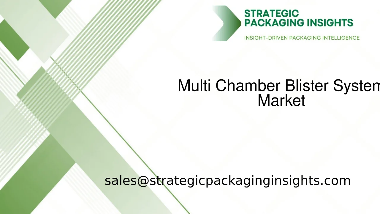 Multi Chamber Blister System Market Size, Future Growth and Forecast 2033