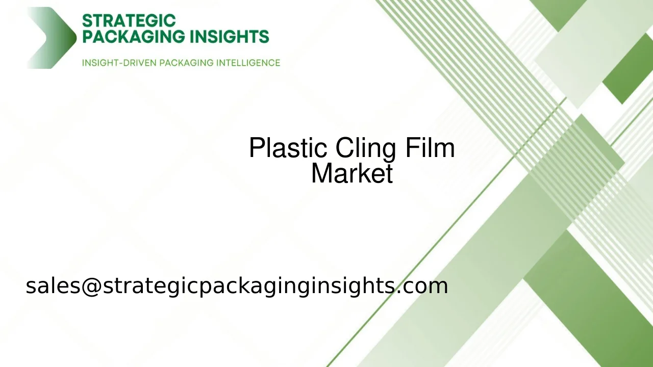 Plastic Cling Film Market Size, Future Growth and Forecast 2033