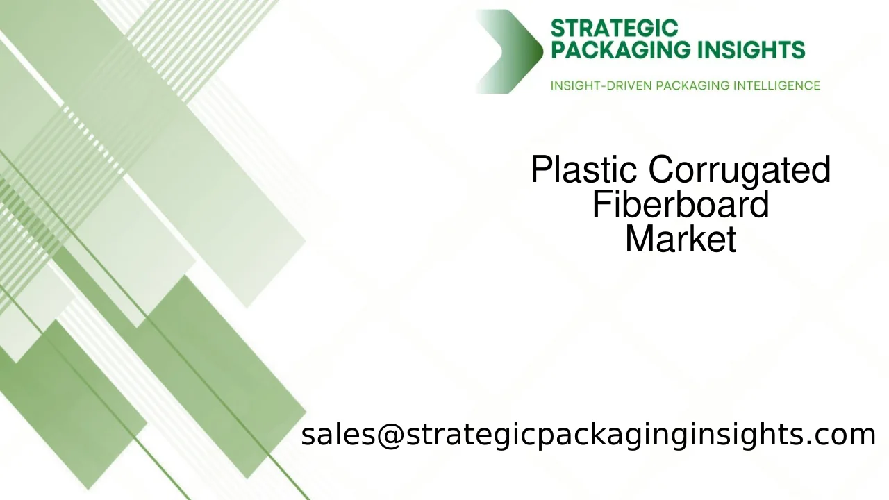 Plastic Corrugated Fiberboard Market Size, Future Growth and Forecast 2033