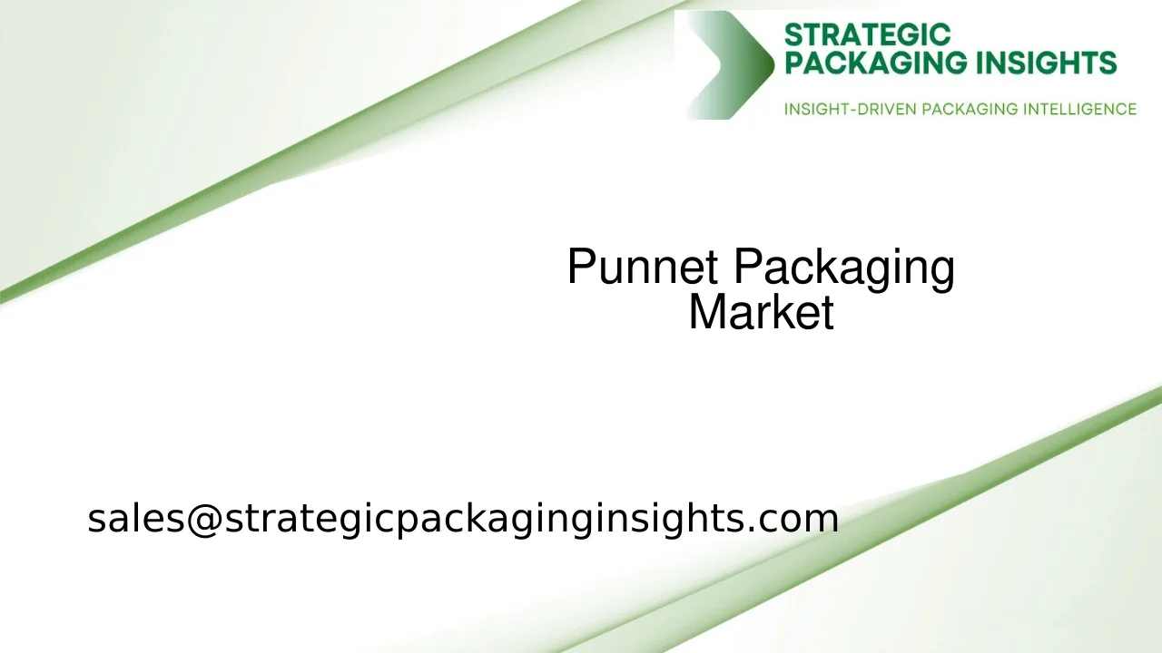 Punnet Packaging Market Size, Future Growth and Forecast 2033