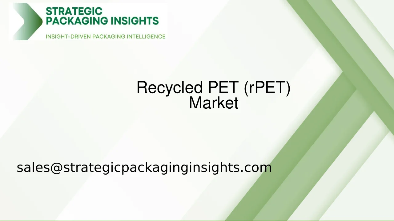 Recycled PET (rPET) Market Size, Future Growth and Forecast 2033