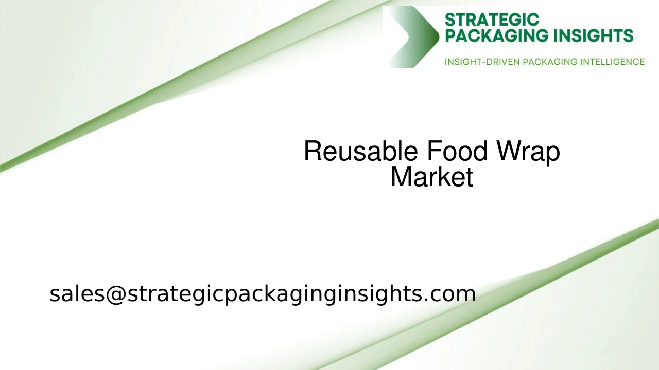 Reusable Food Wrap Market Size, Future Growth and Forecast 2033