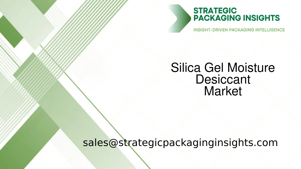 Silica Gel Moisture Desiccant Market Size, Future Growth and Forecast 2033