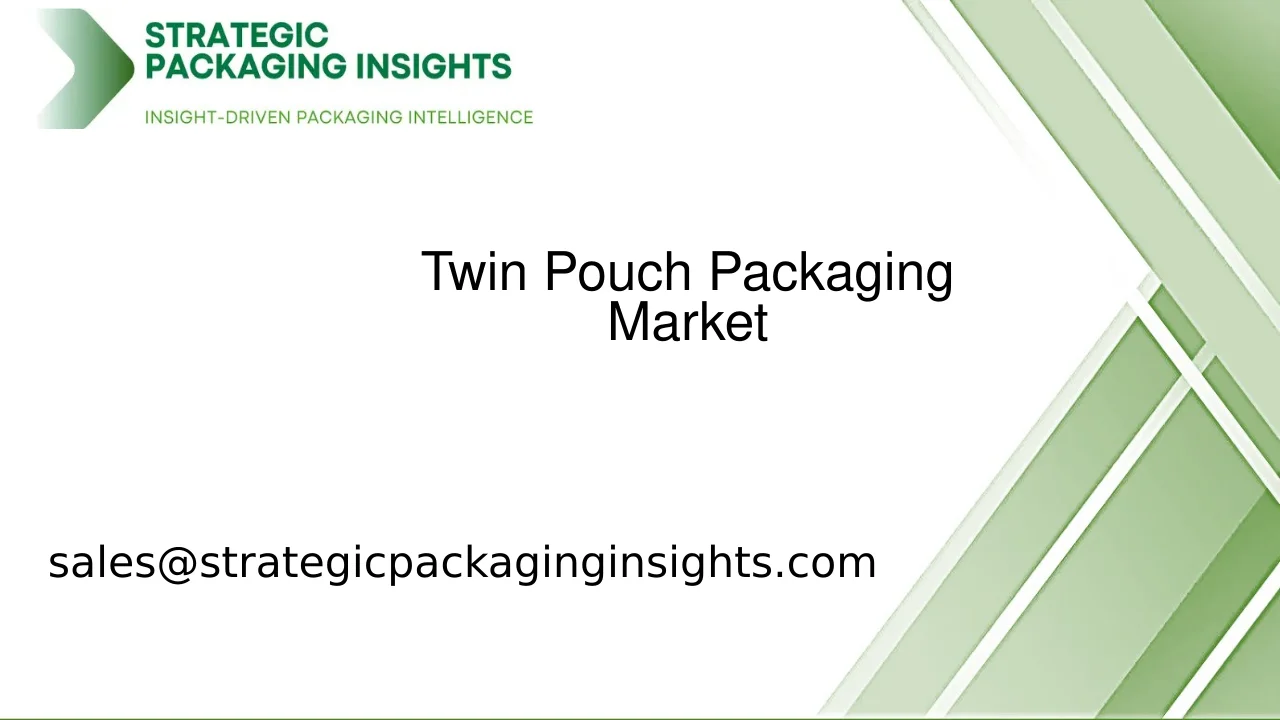 Twin Pouch Packaging Market Size, Future Growth and Forecast 2033