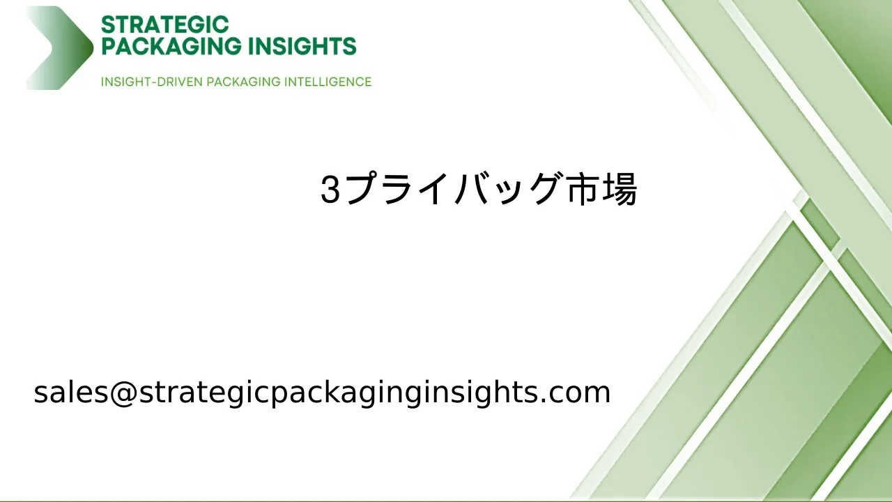 3プライバッグ市場規模、将来の成長と予測2033