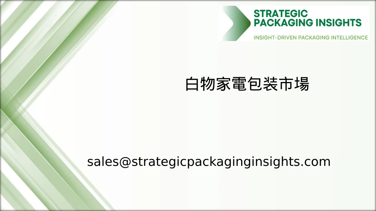 白物家電包装市場規模、将来の成長と予測 2033