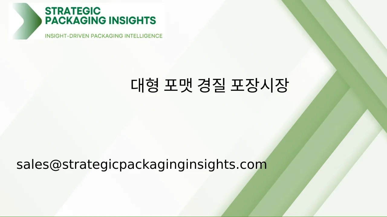 대형 포맷 경질 포장 시장 규모, 미래 성장 및 예측 2033