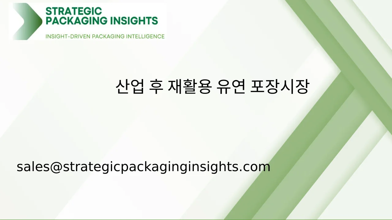 산업 후 재활용 유연 포장 시장 규모, 미래 성장 및 예측 2033