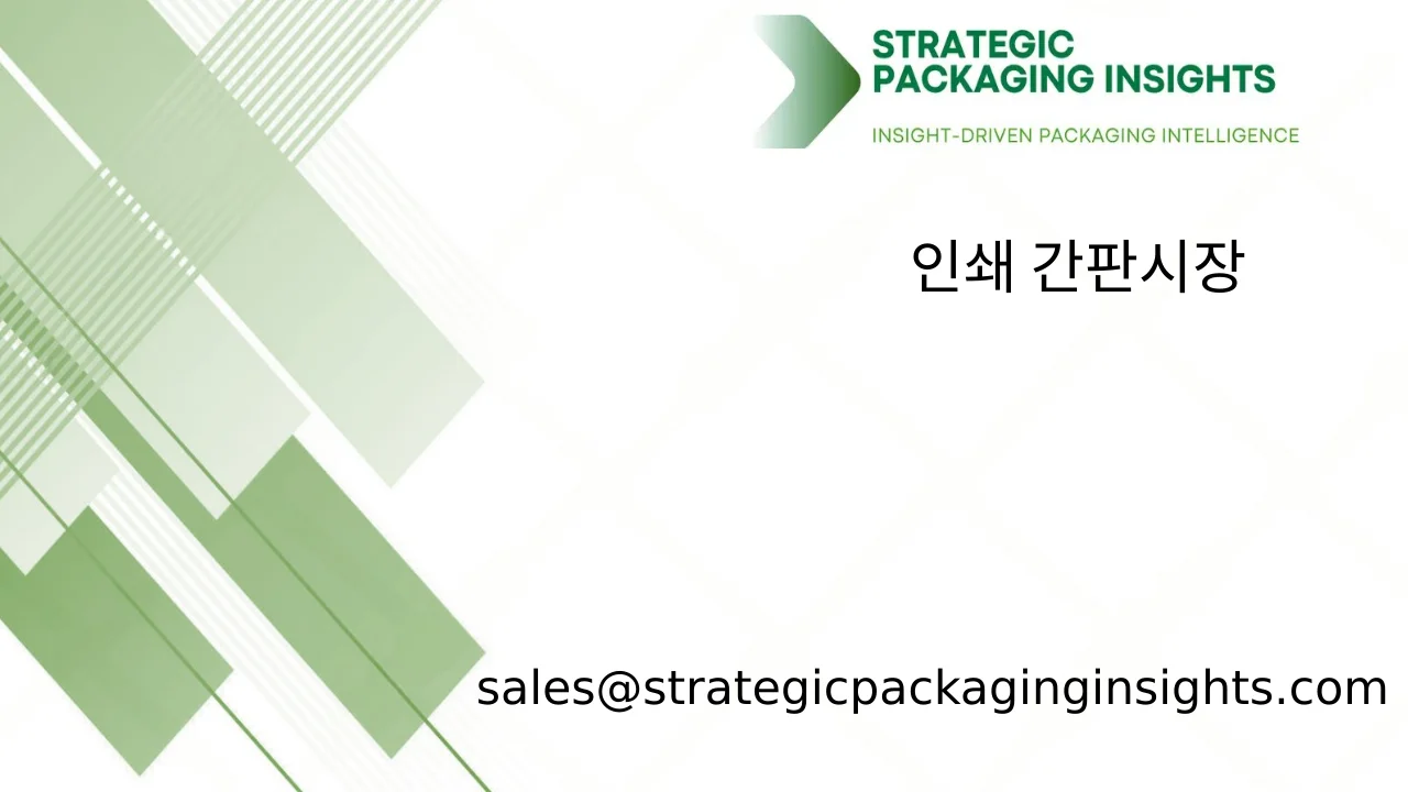 인쇄 간판 시장 규모, 미래 성장 및 예측 2033