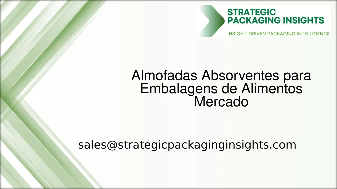 Tamanho do Mercado de Almofadas Absorventes para Embalagens de Alimentos, Crescimento Futuro e Previsão 2033
