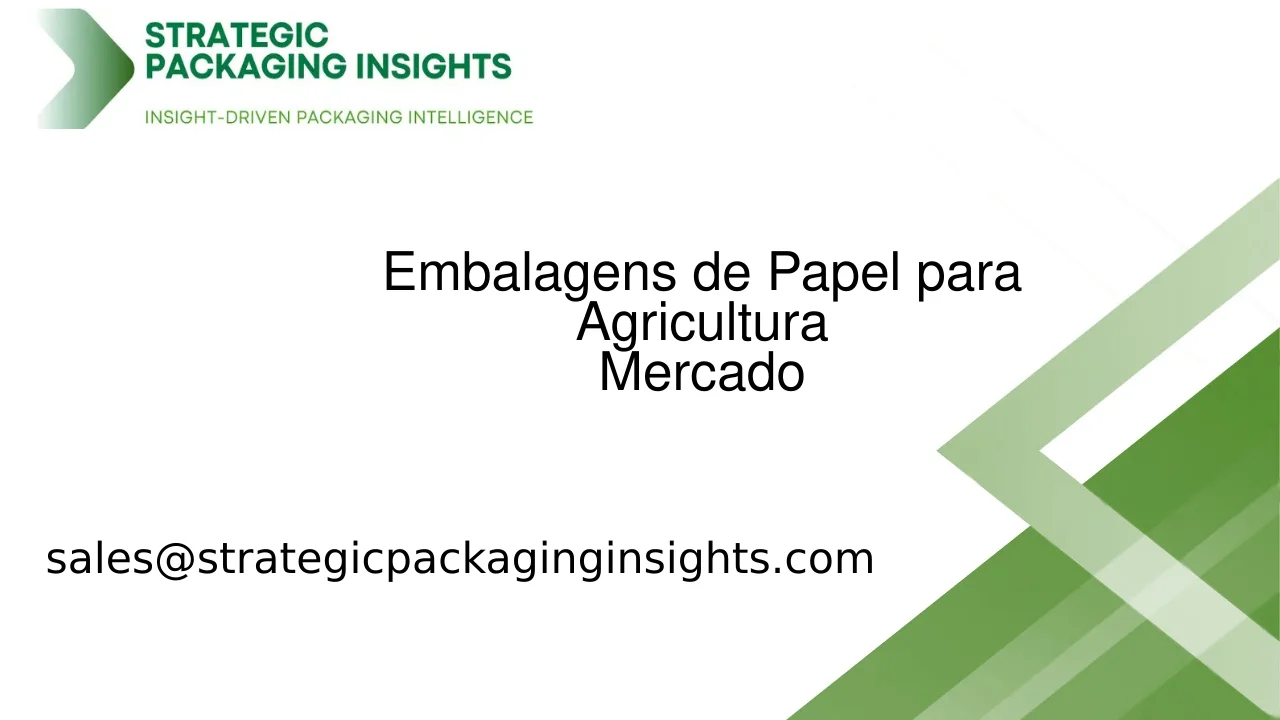 Tamanho do Mercado de Embalagens de Papel para Agricultura, Crescimento Futuro e Previsão 2034