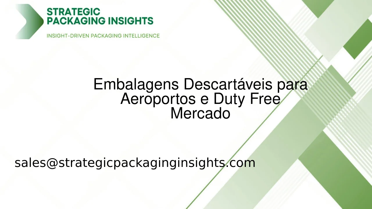 Tamanho do Mercado de Embalagens Descartáveis para Aeroportos e Duty Free, Crescimento Futuro e Previsão 2033