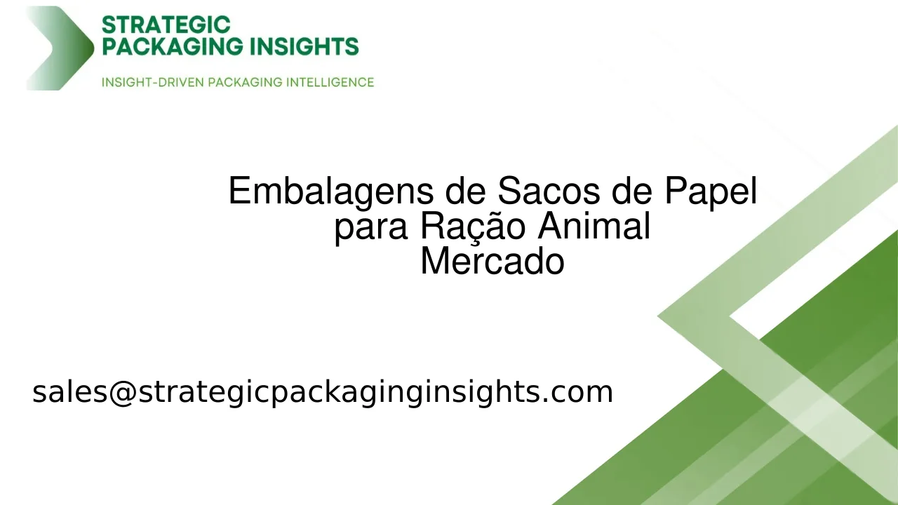 Tamanho do Mercado de Embalagens de Sacos de Papel para Ração Animal, Crescimento Futuro e Previsão 2034