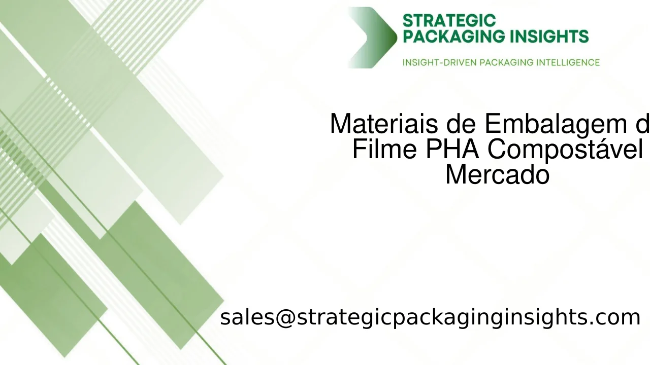 Tamanho do Mercado de Materiais de Embalagem de Filme PHA Compostável, Crescimento Futuro e Previsão 2033