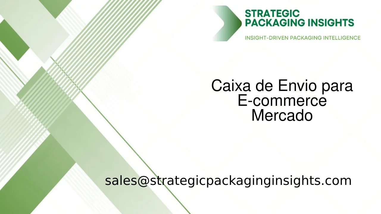 Tamanho do Mercado de Caixas de Envio para E-commerce, Crescimento Futuro e Previsão 2034