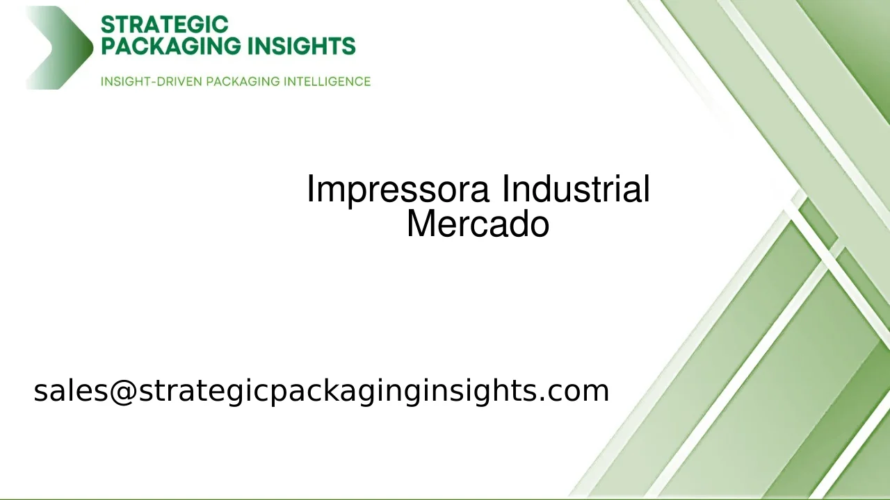 Tamanho do Mercado de Impressoras Industriais, Crescimento Futuro e Previsão 2033
