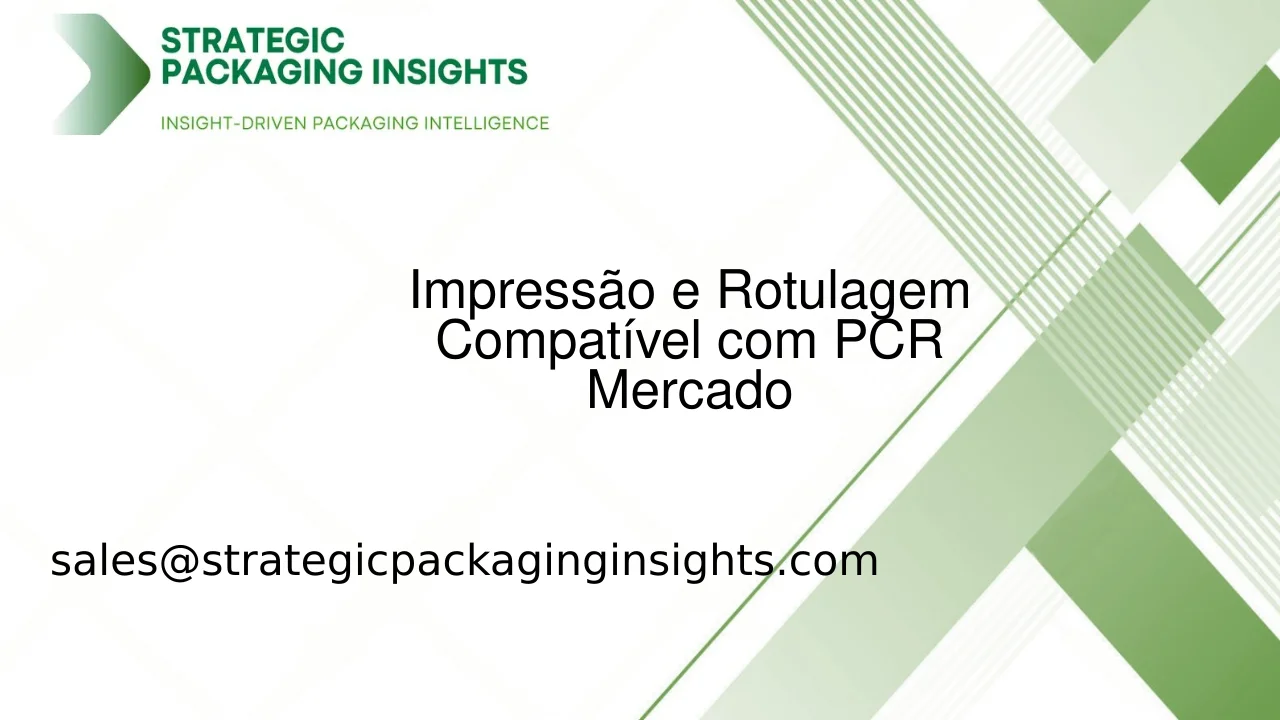 Tamanho do Mercado de Impressão e Rotulagem Compatível com PCR, Crescimento Futuro e Previsão 2033