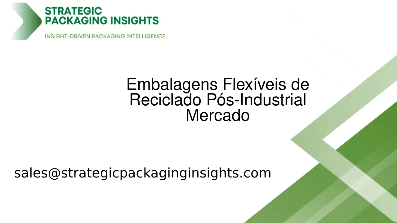 Tamanho do Mercado de Embalagens Flexíveis de Reciclado Pós-Industrial, Crescimento Futuro e Previsão 2033