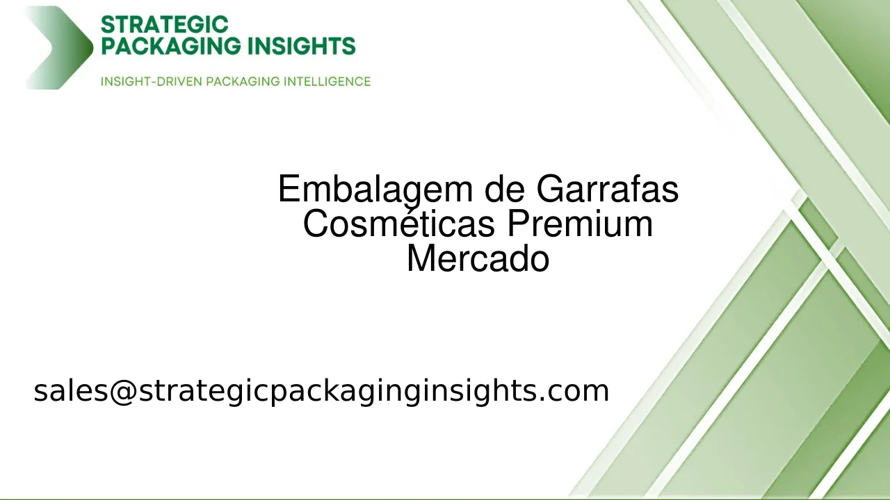 Tamanho do Mercado de Embalagem de Garrafas Cosméticas Premium, Crescimento Futuro e Previsão 2033
