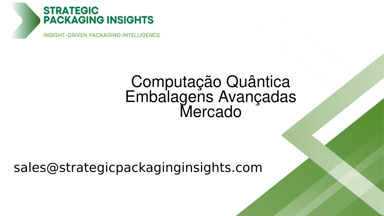 Tamanho do Mercado de Computação Quântica Embalagens Avançadas, Crescimento Futuro e Previsão 2033