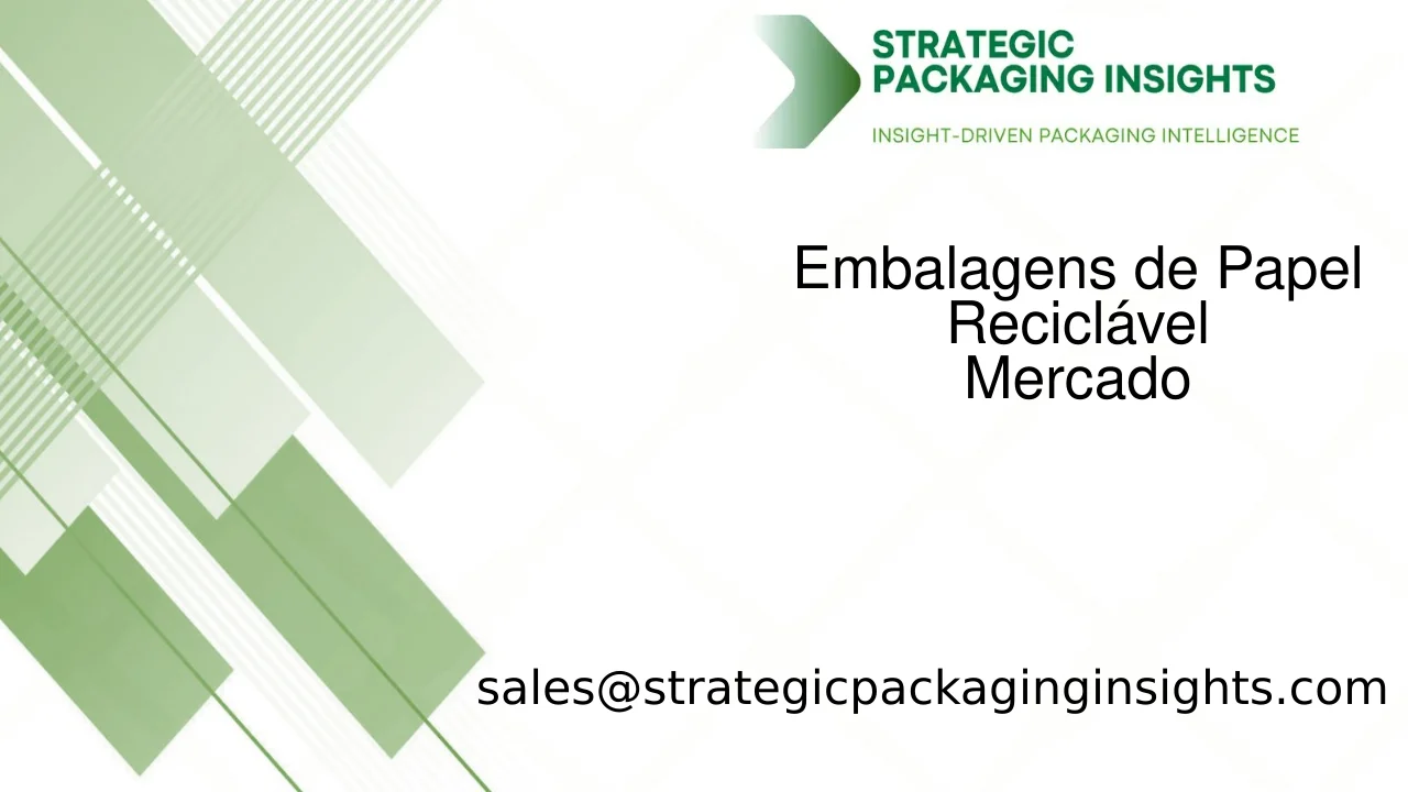 Tamanho do Mercado de Embalagens de Papel Reciclável, Crescimento Futuro e Previsão 2033