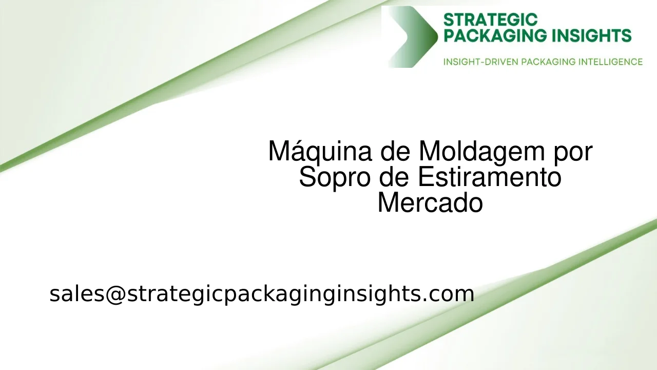 Tamanho do Mercado de Máquinas de Moldagem por Sopro de Estiramento, Crescimento Futuro e Previsão 2033