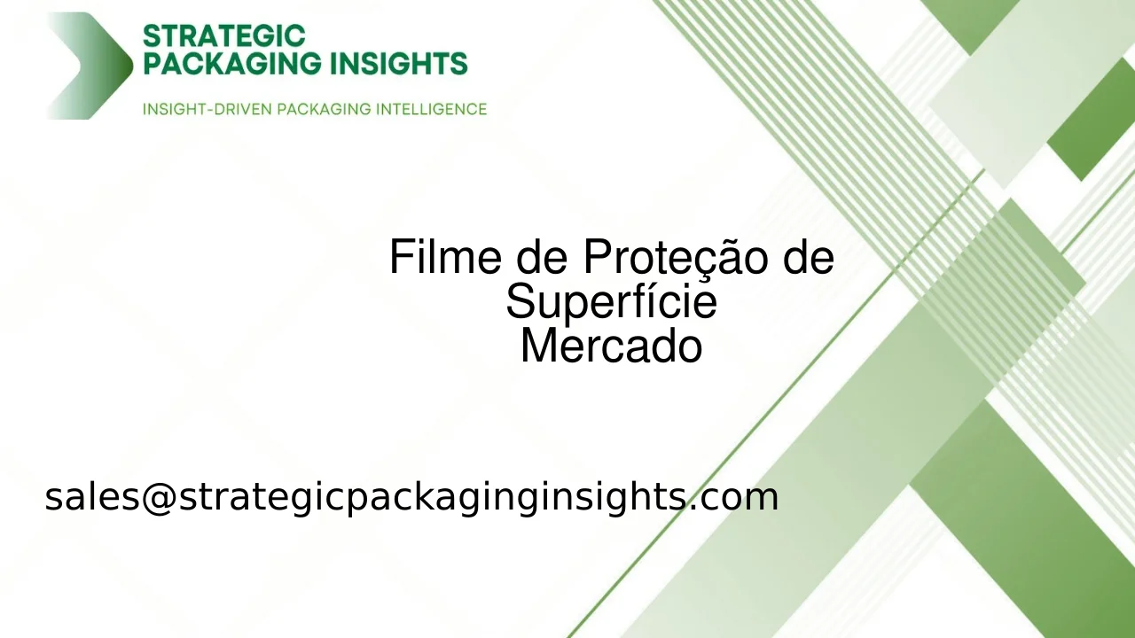 Tamanho do Mercado de Filme de Proteção de Superfície, Crescimento Futuro e Previsão 2033