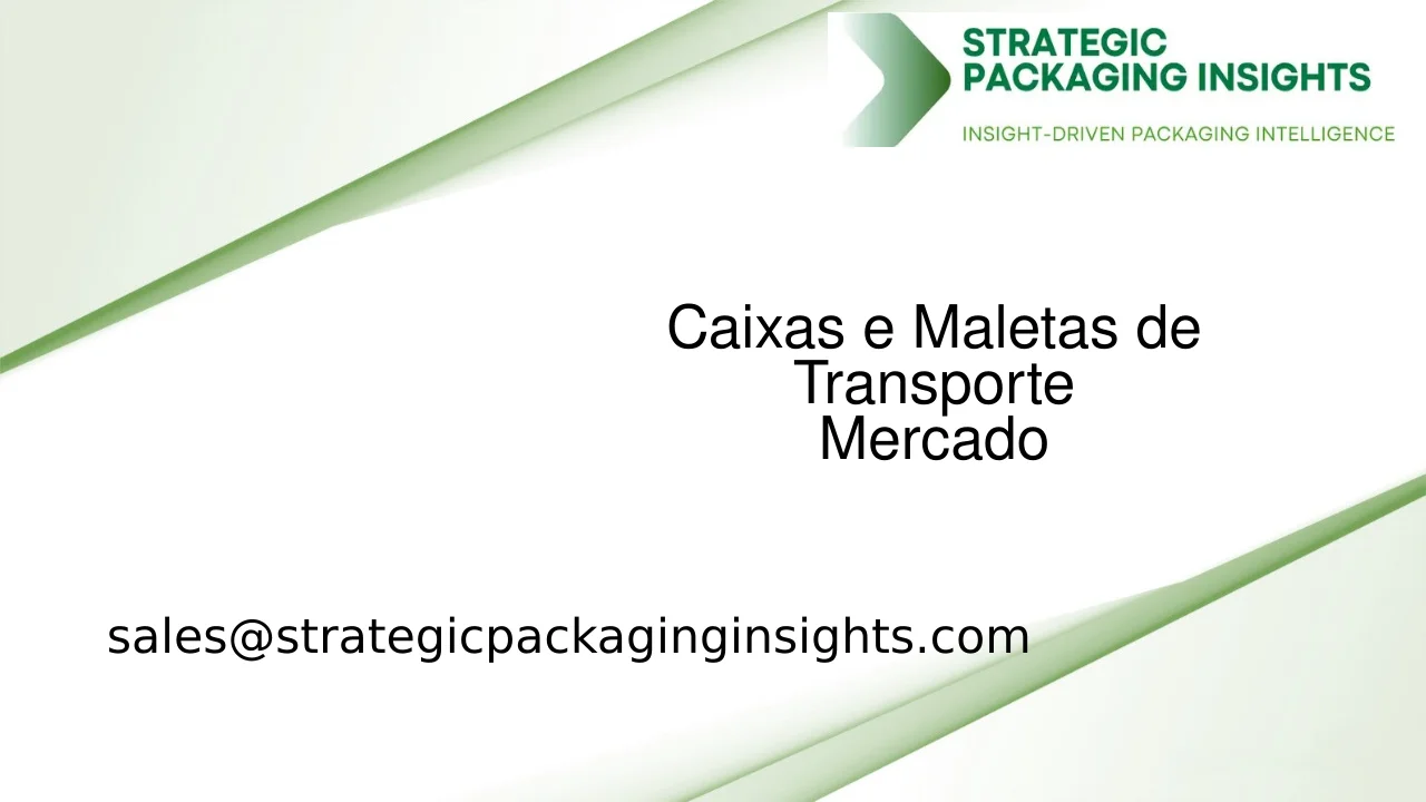 Tamanho do Mercado de Caixas e Maletas de Transporte, Crescimento Futuro e Previsão 2033