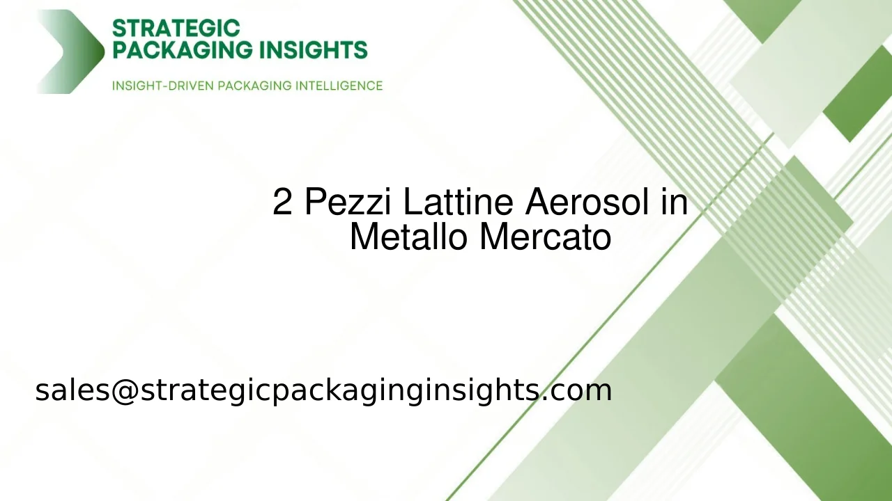 Dimensioni del Mercato delle Lattine Aerosol in Metallo a 2 Pezzi, Crescita Futura e Previsioni 2033