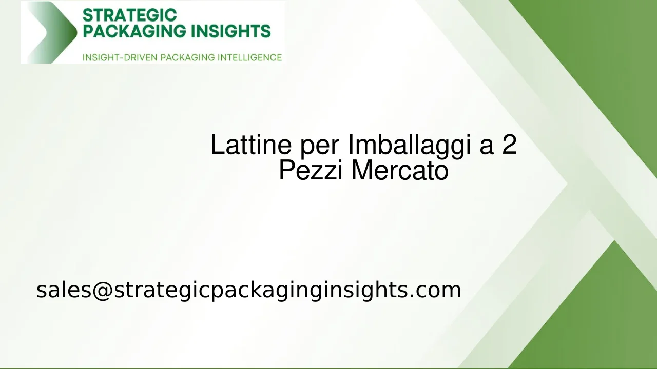 Dimensioni del Mercato delle Lattine per Imballaggi a 2 Pezzi, Crescita Futura e Previsioni 2033