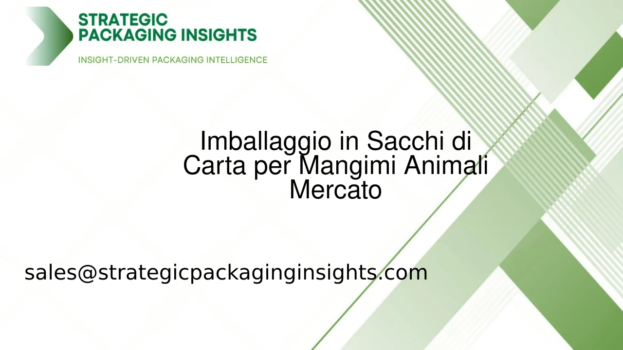 Dimensioni del Mercato dell'Imballaggio in Sacchi di Carta per Mangimi Animali, Crescita Futura e Previsioni 2034