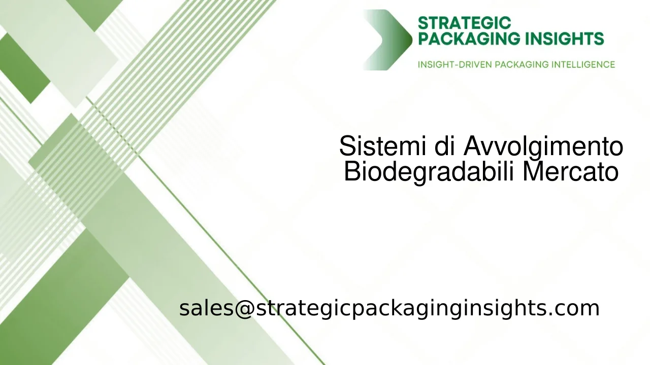 Dimensioni del Mercato dei Sistemi di Avvolgimento Biodegradabili, Crescita Futura e Previsioni 2033