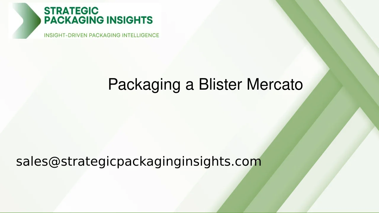 Dimensioni del Mercato del Packaging a Blister, Crescita Futura e Previsioni 2033