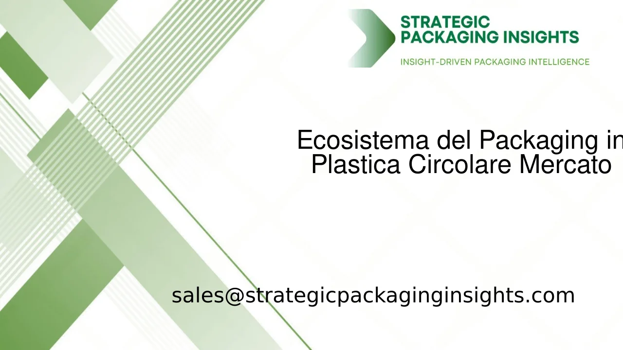 Dimensioni del Mercato dell'Ecosistema del Packaging in Plastica Circolare, Crescita Futura e Previsioni 2033
