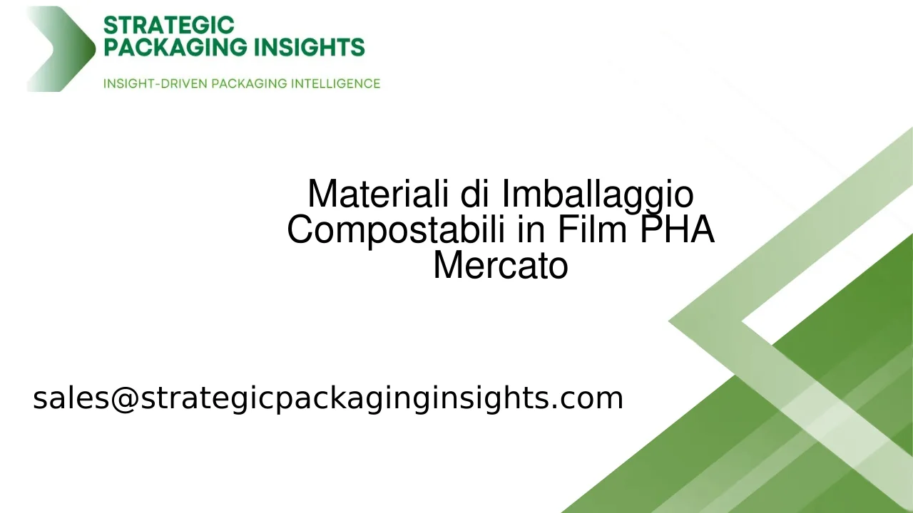 Dimensioni del Mercato dei Materiali di Imballaggio Compostabili in Film PHA, Crescita Futura e Previsioni 2033