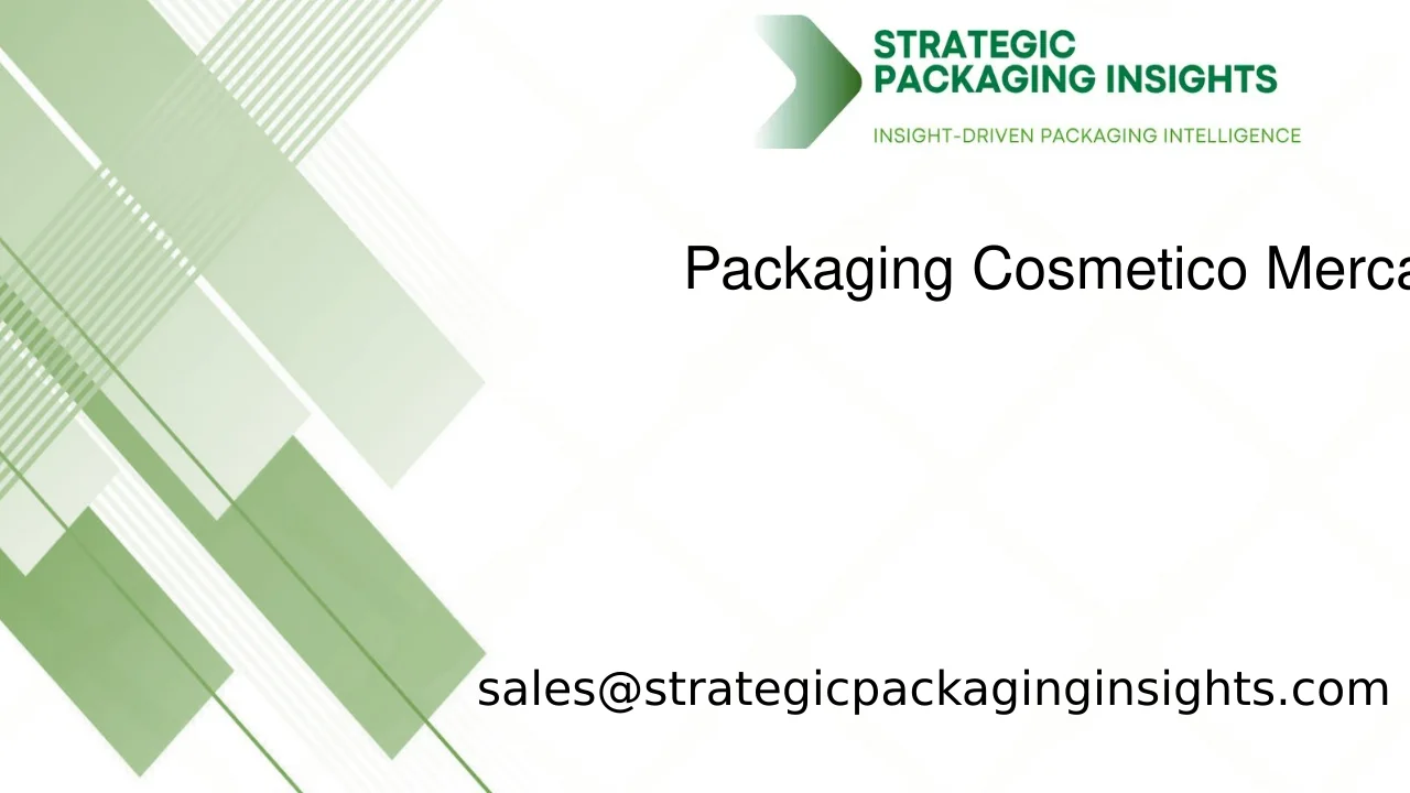 Dimensioni del Mercato del Packaging Cosmetico, Crescita Futura e Previsioni 2033