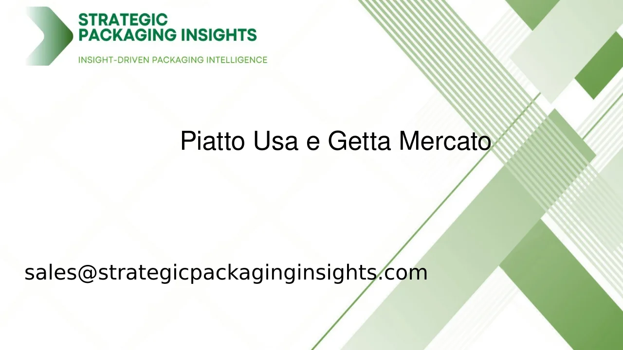 Dimensioni del Mercato dei Piatti Usa e Getta, Crescita Futura e Previsioni 2033